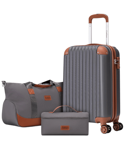 Cosbarn Carry On Luggage Sets 3 Piece (20DBTB)